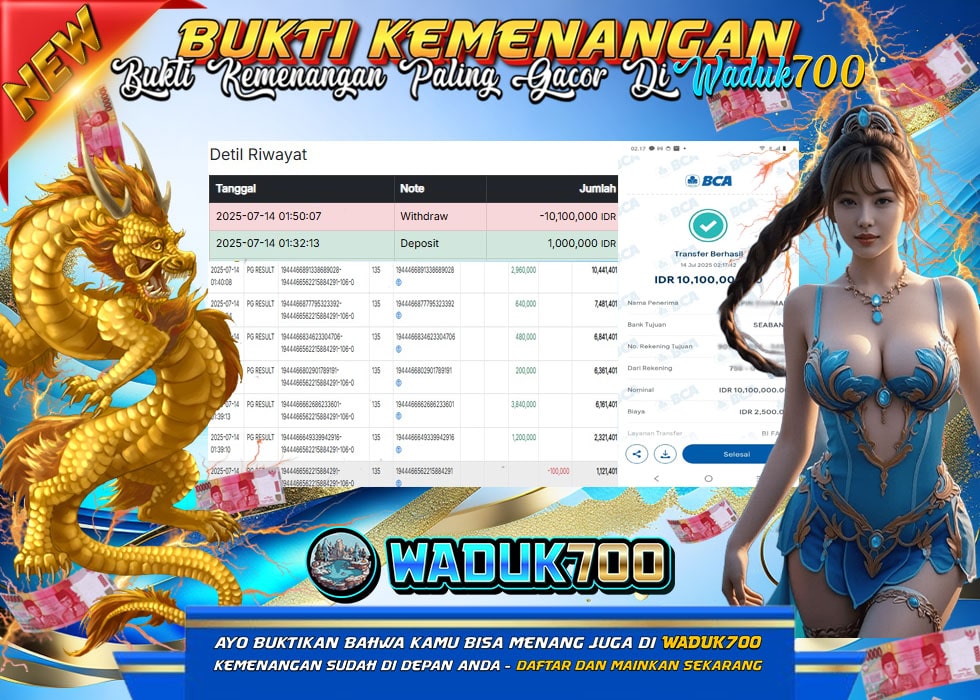 BUKTI JACKPOT SLOT MAHJONG WAYS 2 TERPERCAYA DI INDONESIA TGL 14-07-2025