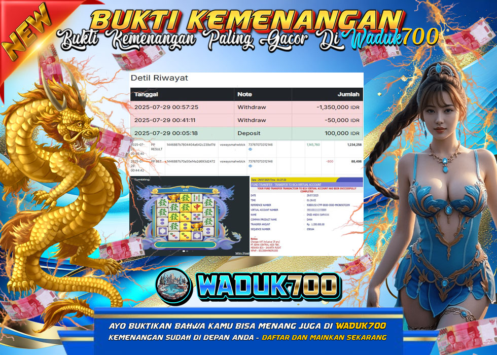 BUKTI JACKPOT SLOT MAHJONG WINS 3 BLACK SCATTER TERPERCAYA DI INDONESIA TGL 29-07-2025