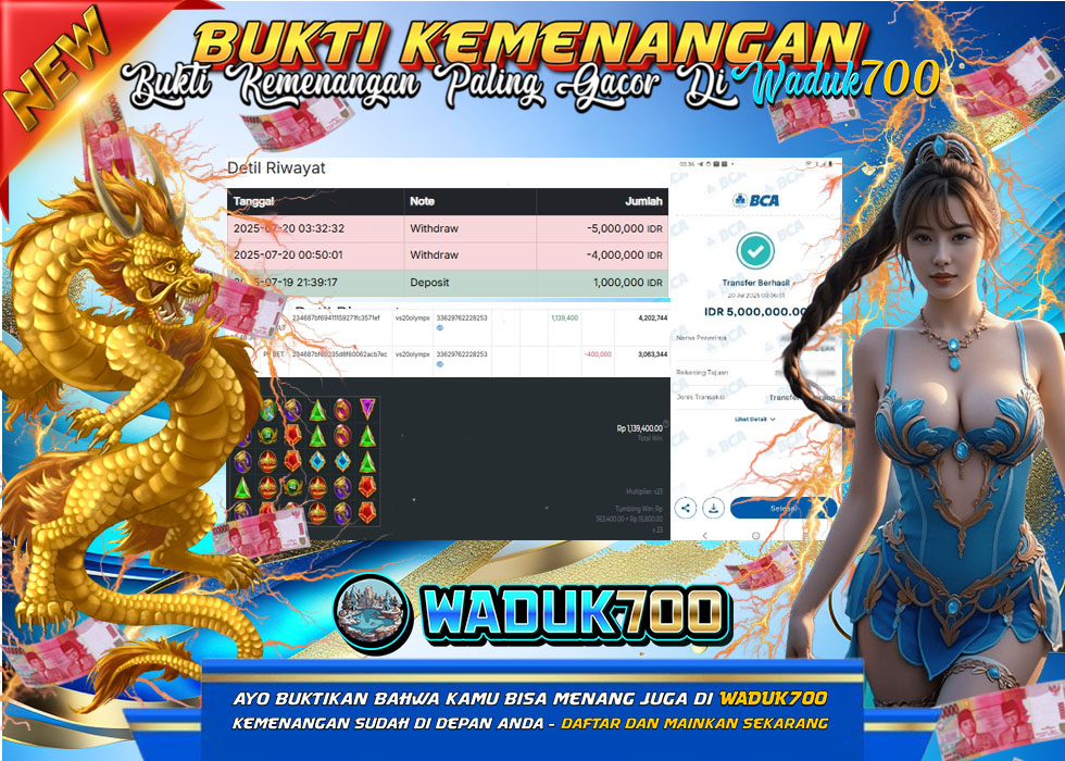 BUKTI JACKPOT SLOT GATES OLYMPUUS 1000 TERPERCAYA DI INDONESIA TGL 20-07-2025