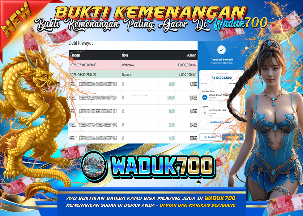 BUKTI JACKPOT SLOT MAHJONG WAYS TERPERCAYA DI INDONESIA TGL 01-07-2025