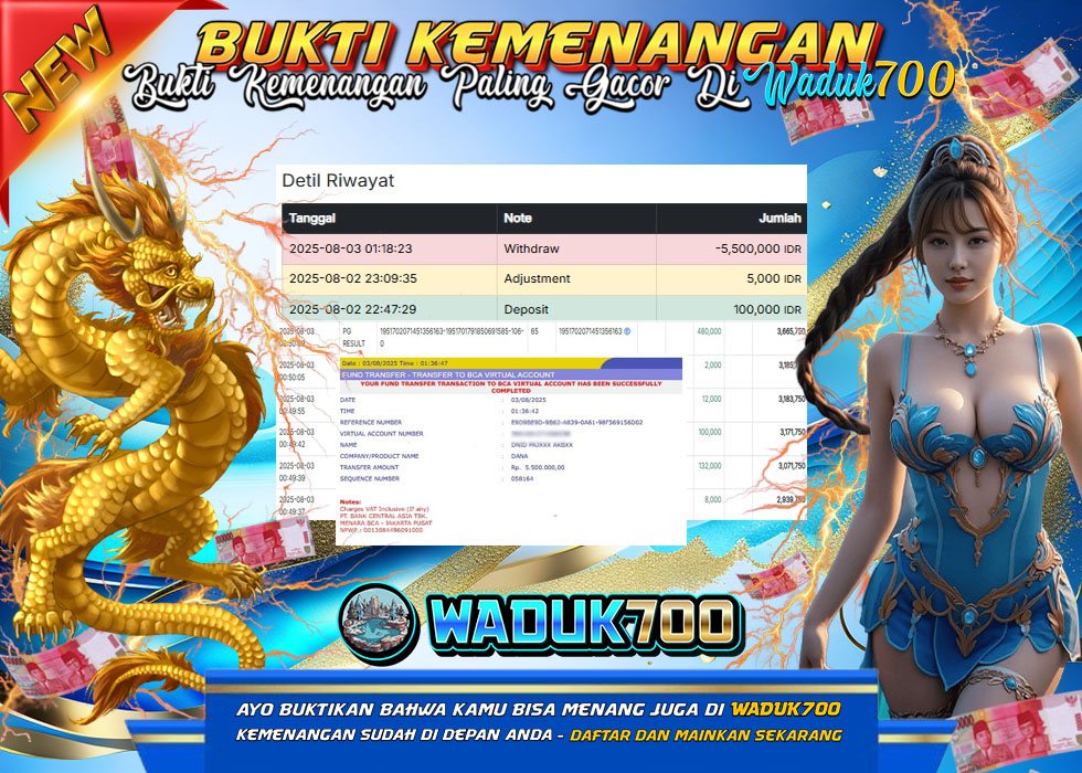 BUKTI JACKPOT SLOT MAHJONG WAYS TERPERCAYA DI INDONESIA TGL 03-08-2025