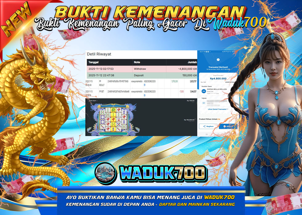 BUKTI JACKPOT SLOT MAHJONG WINS 3 TERPERCAYA DI INDONESIA TGL 13-11-2025