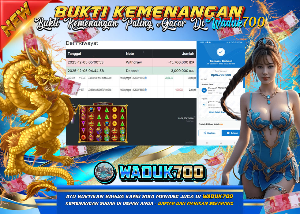 BUKTI JACKPOT SLOT GATES OF OLYMPUS  TERPERCAYA DI INDONESIA TGL 05-12-2025