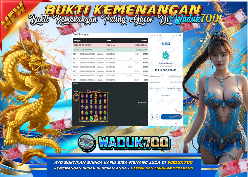 BUKTI JACKPOT SLOT GATE OF GATOT KACA SUPER SCATTER TERPERCAYA DI INDONESIA TGL 09-02-2026
