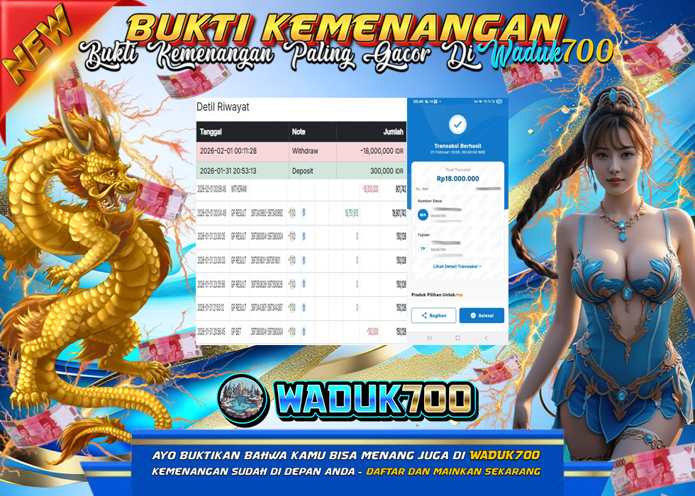 BUKTI JACKPOT SBO SPORT TERPERCAYA DI INDONESIA TGL 01-02-2026