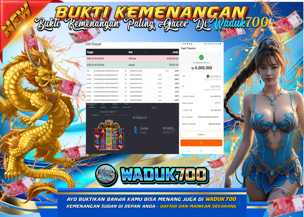 BUKTI JACKPOT SLOT WILD BANDITO TERPERCAYA DI INDONESIA TGL 18-02-2026