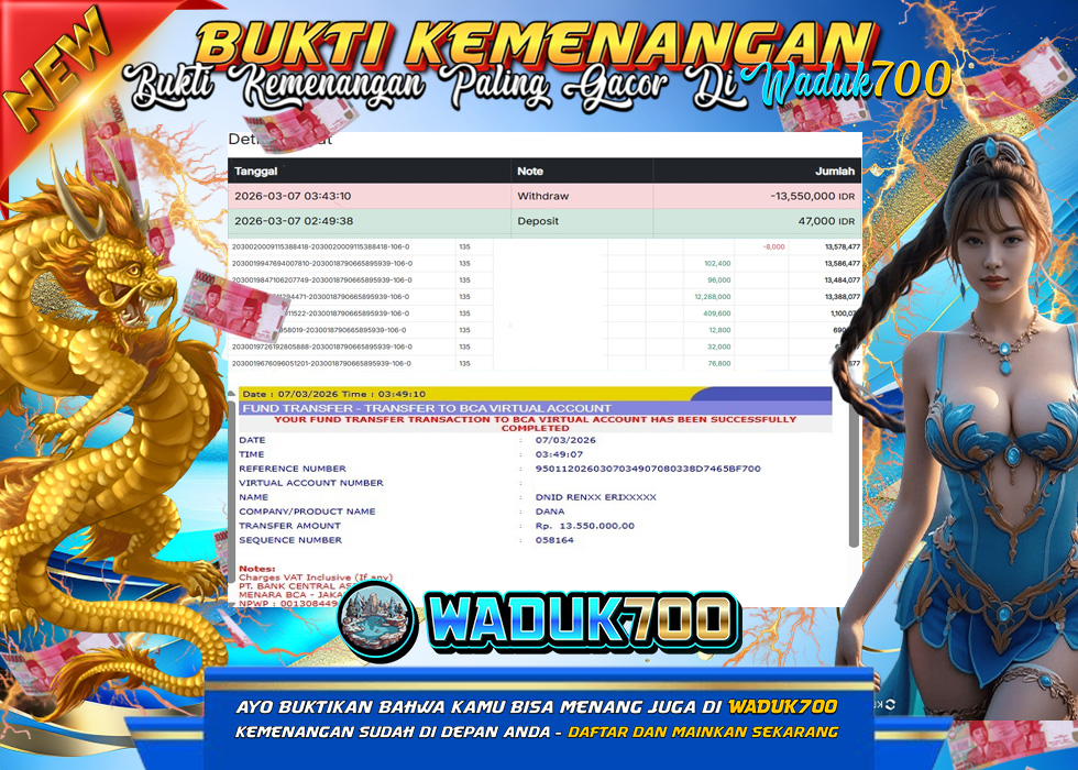 BUKTI JACKPOT SLOT WILD BOUNTY SHOWDOWN TERPERCAYA DI INDONESIA TGL 07-03-2026