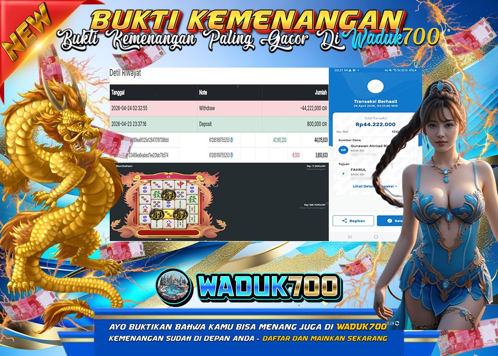 BUKTI JACKPOT SLOT MAHJONG WINS 3 –  BLACK SCATTER DI INDONESIA TGL 24-04-2026