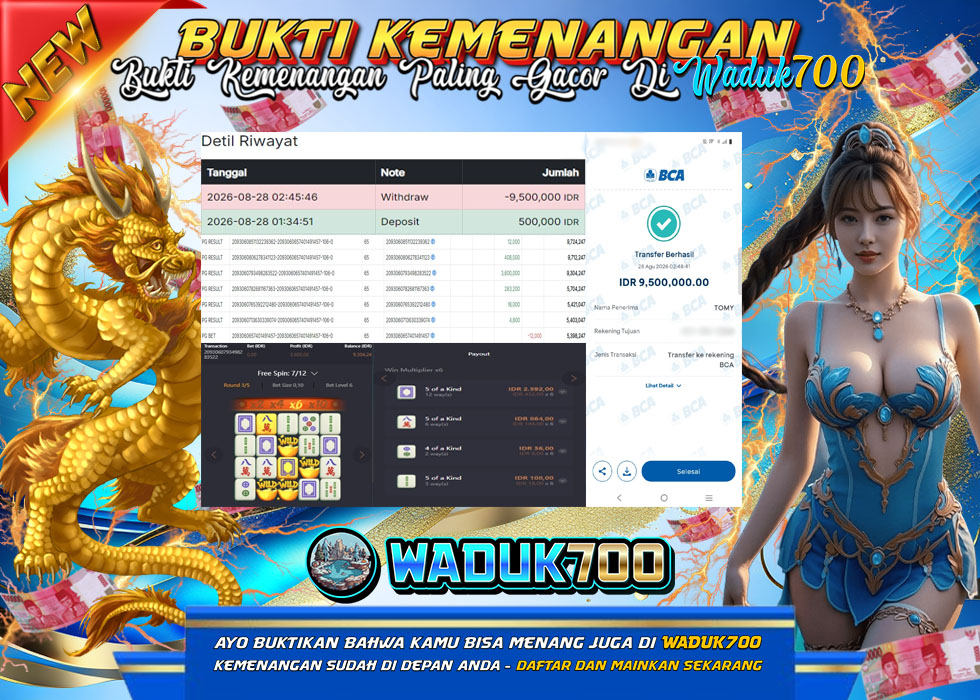 BUKTI JACKPOT SLOT MAHJONG WAYS DI INDONESIA TGL 28-08-2026