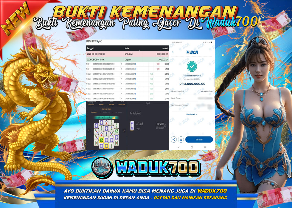 BUKTI JACKPOT SLOT MAHJONG WAYS 2 DI INDONESIA TGL 09-08-2026