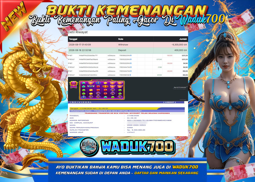 BUKTI JACKPOT SLOT STARLIGTH PRINCESS SUPER SCATTER DI INDONESIA TGL 17-08-2026