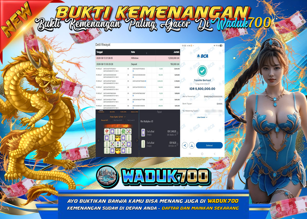 BUKTI JACKPOT SLOT MAHJONG WAYS DI INDONESIA TGL 12-08-2026