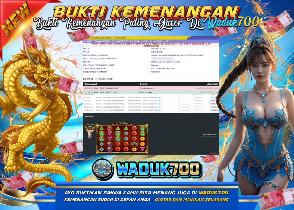 BUKTI JACKPOT SLOT GATES OF OLYMPUS SUPER SCATTER DI INDONESIA TGL 05-08-2026