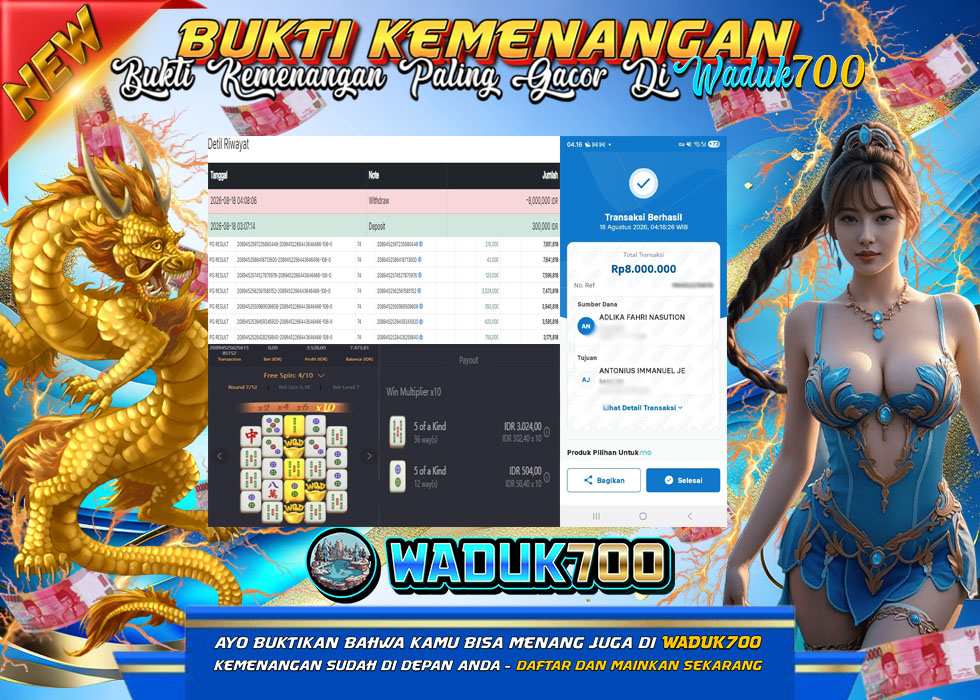 BUKTI JACKPOT SLOT MAHJONG WAYS 2  DI INDONESIA TGL 18-08-2026