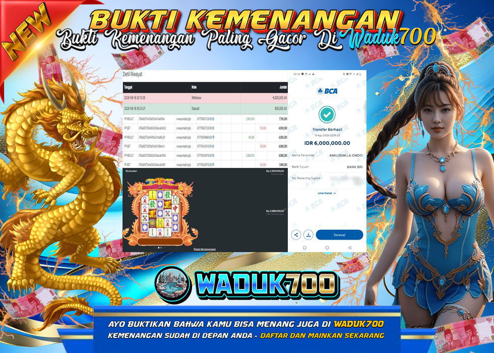 BUKTI JACKPOT SLOT MAHJONG WINS TRIPLE POT DI INDONESIA TGL 18-08-2026