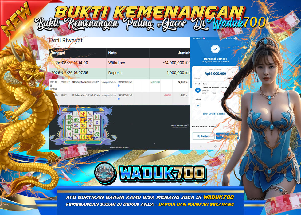 BUKTI JACKPOT SLOT MAHJONG WINS 3 – BLACK SCATTER  DI INDONESIA TGL 26-08-2026