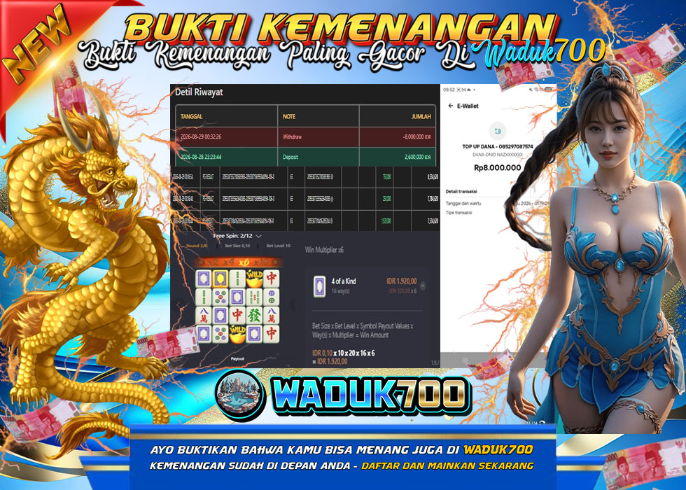 BUKTI JACKPOT SLOT MAHJONG WASY PG SOFT DI INDONESIA TGL 29-08-2026