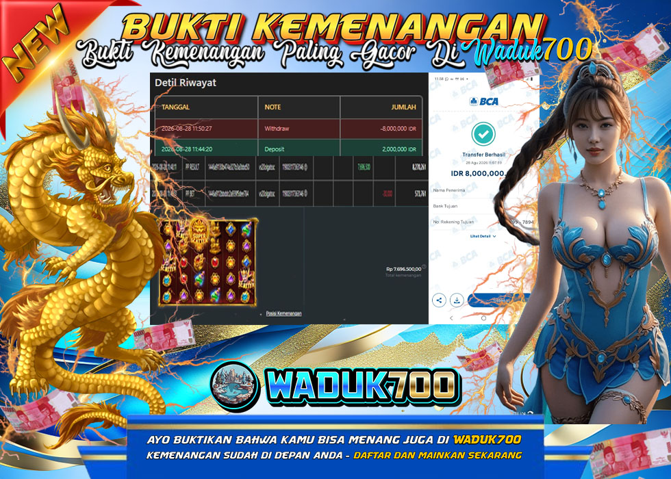 BUKTI JACKPOT SLOT GATES OF GATOT KACA SUPER SCAATER DI INDONESIA TGL 28-08-2026