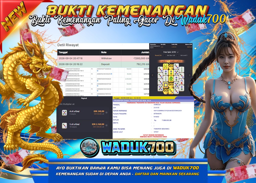BUKTI JACKPOT SLOT MAHJONG WAYS 2 DI INDONESIA TGL 05-09-2026