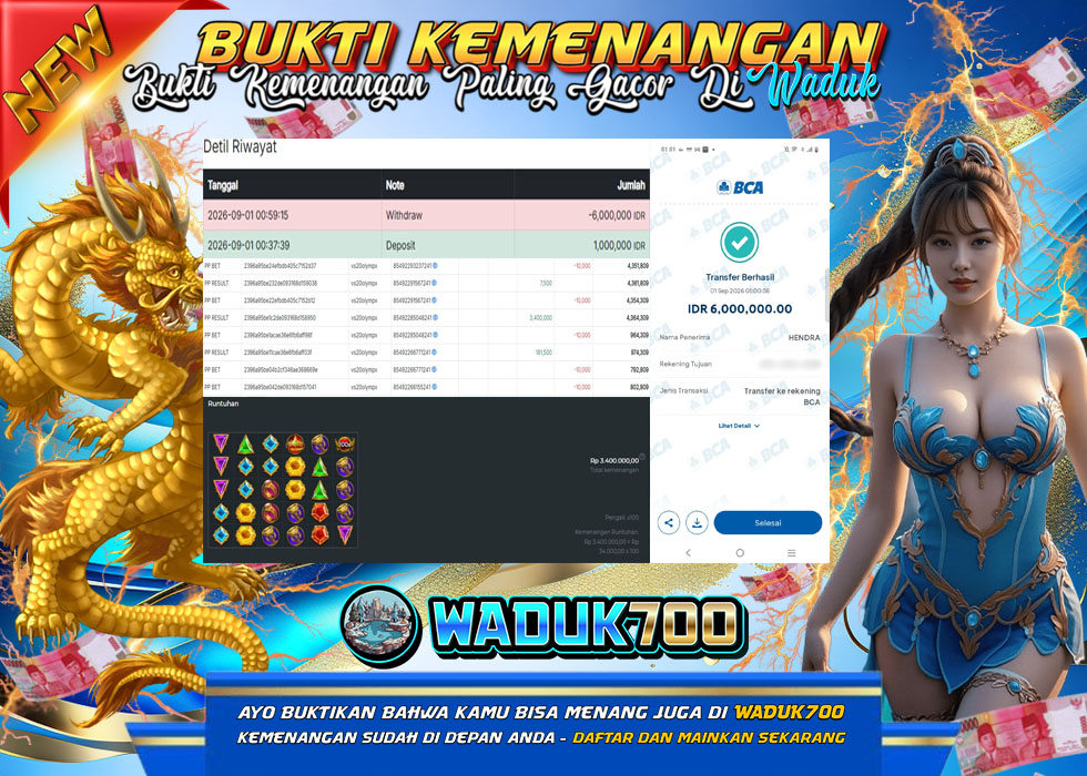 BUKTI JACKPOT SLOT PRAGMATIC PLAY GATES OF OLYMPUS 1000 PALING GACOR DI INDONESIA TGL 01-09-2026
