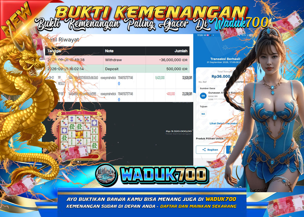 BUKTI JACKPOT MAHJONG WINS 3 – BLACK SCATTER DI INDONESIA TGL 01-09-2026