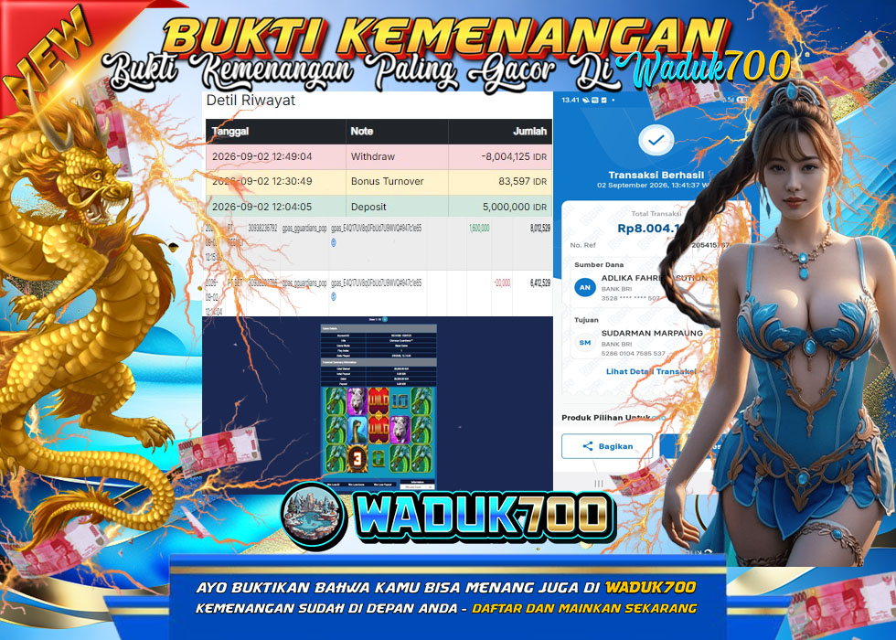 BUKTI JACKPOT SLOT CAISHEND GOLD DI INDONESIA TGL 02-09-2026