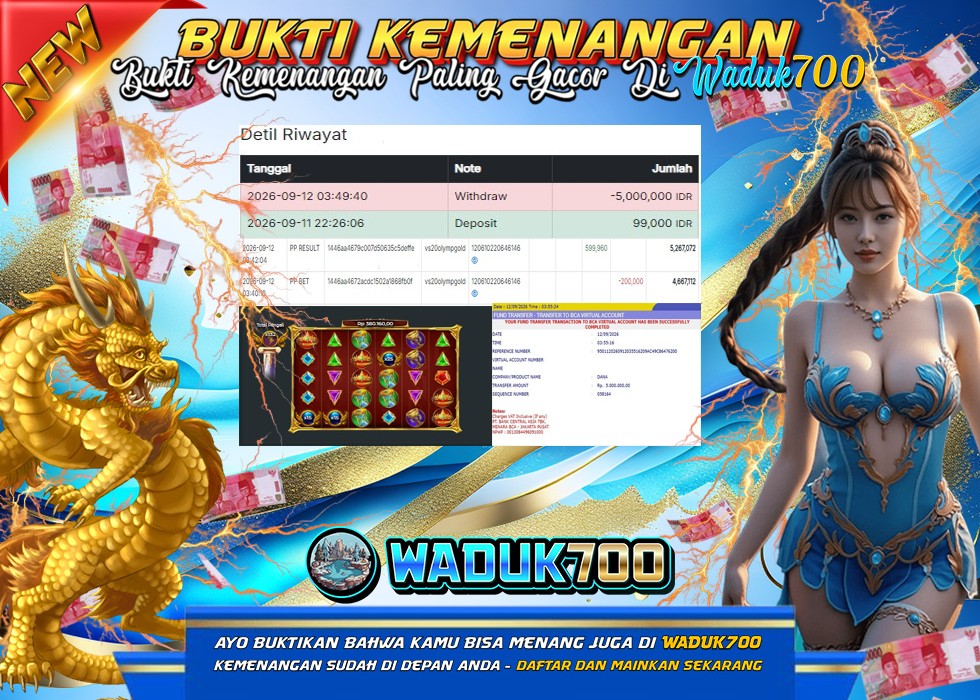 BUKTI JACKPOT SLOT GATES OF OLYMPUS 1000 DI INDONESIA TGL 12-09-2026
